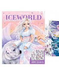 [412061] Album de colorage Stickerworld Icew
