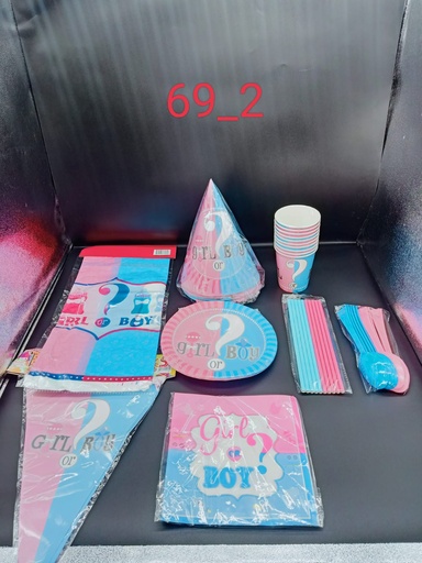 [AF-1669-2] PACK 8PCS GIRL OR BOY