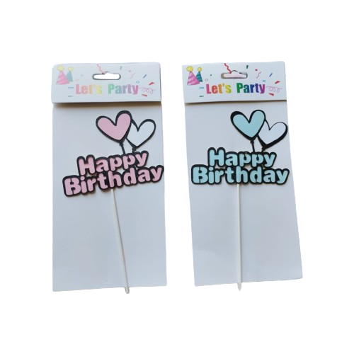 [AF-1-8] CAKE TOPPER ANNIVERSAIRE