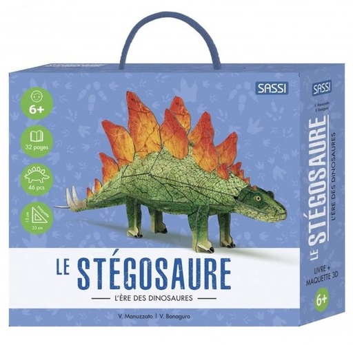 [9788830308947] Dinosaures Le Stégosaure 3D