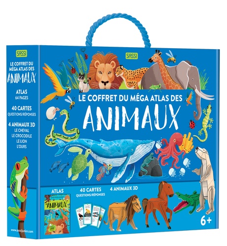 [9788830307650] Le Coffret Du Méga Atlas Des Animaux