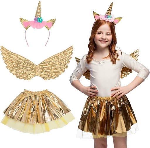 [52879] Set Fee Licorne Or