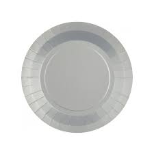 [P270] 10 Assiettes Argentées
