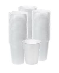 [P314] 100 Gobelets Plastique 200cc Transp