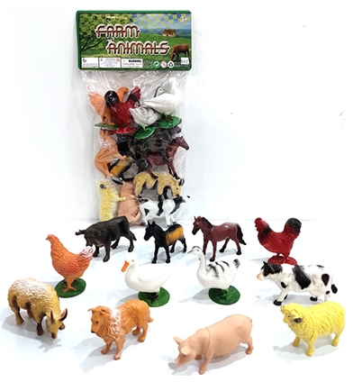 [OTG7216] Figurines : Les animaux de la ferme