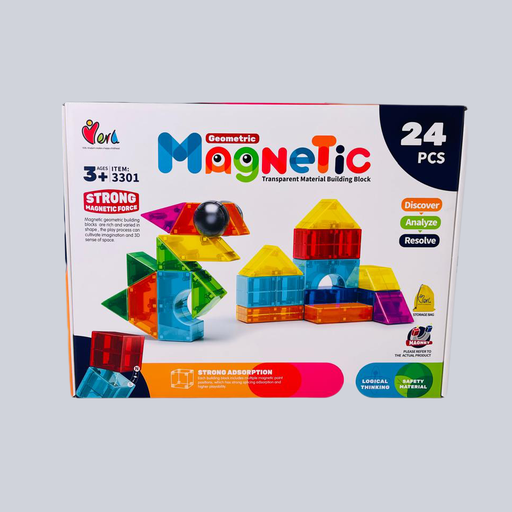 [3301] Geometric Magnetic 24 pcs