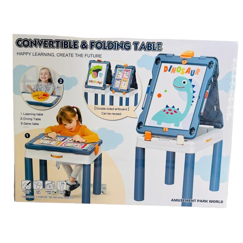 [222-B106] 4en1 Table Convertible et Pliable