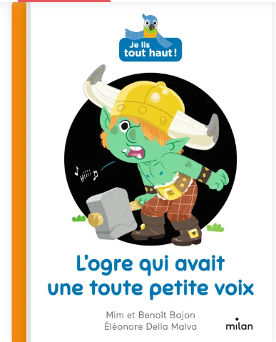 [9782408040406] L'OGRE QUI AVAIT UNE TOUTE PETITE VOIX