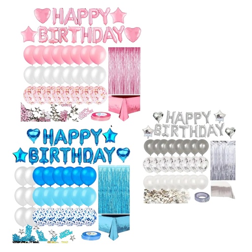 [AF17-5] Pack de ballon décoration d'anniversaire